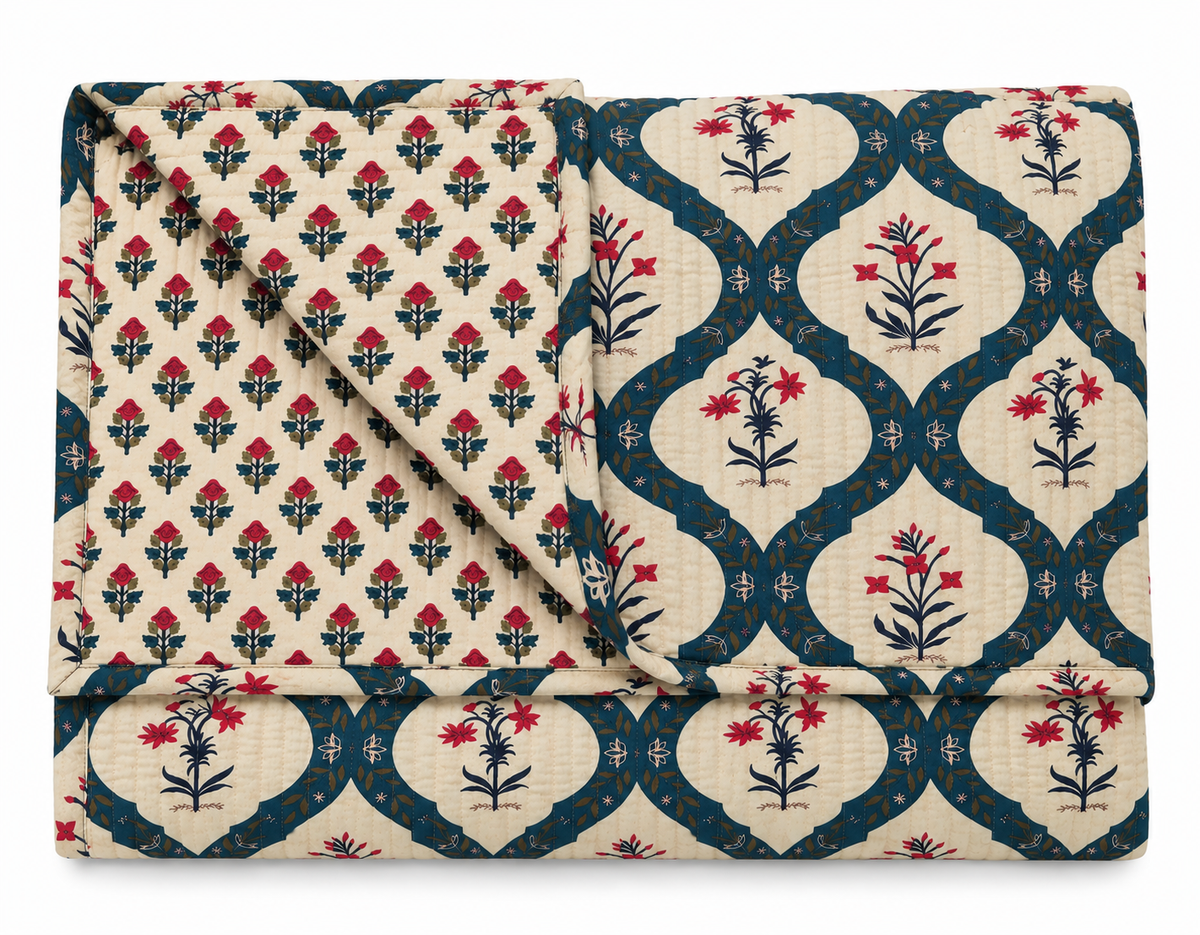 a close up of a blanket