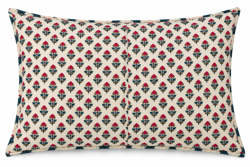 The Briar Bloom Quilted Sham Cover