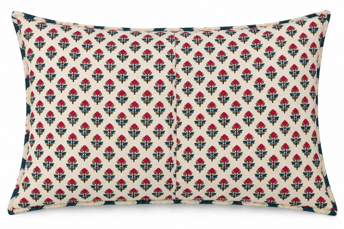 The Briar Bloom Quilted Sham Cover